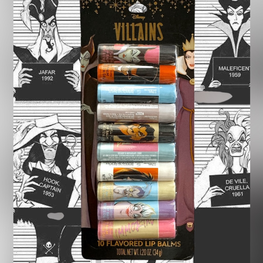 Disney Villian 10 Lip Balms